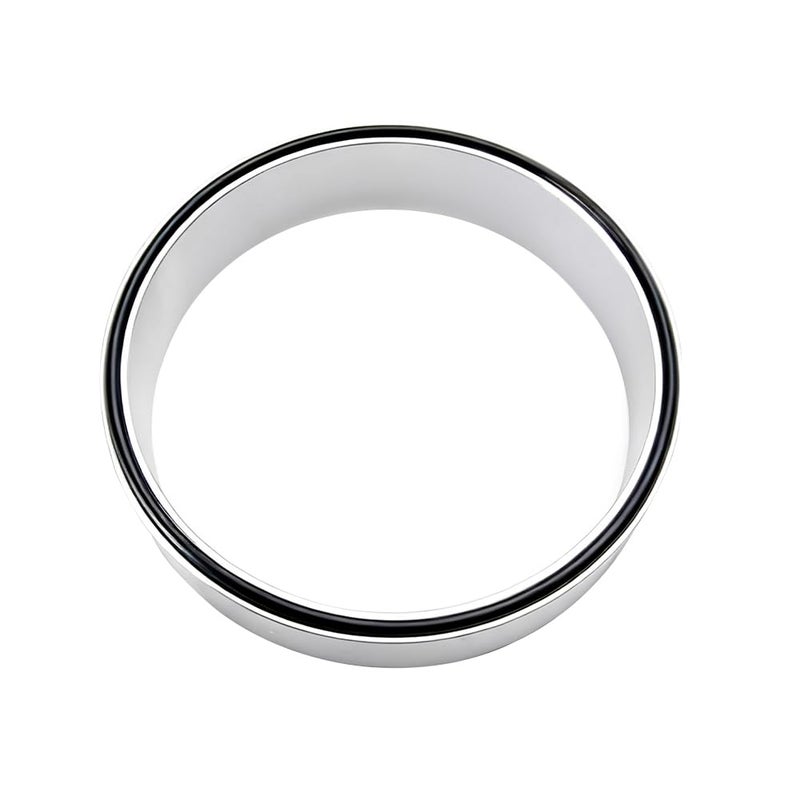 BARTOO Aluminum Air Cleaner Spacer 1 Inch for 5-1/8 Inch Carburetor Opening for Edelbrock Holley Demon Riser SBC BBC 350 Ford 302 Air Filter Spacer O-Ring - Image 3